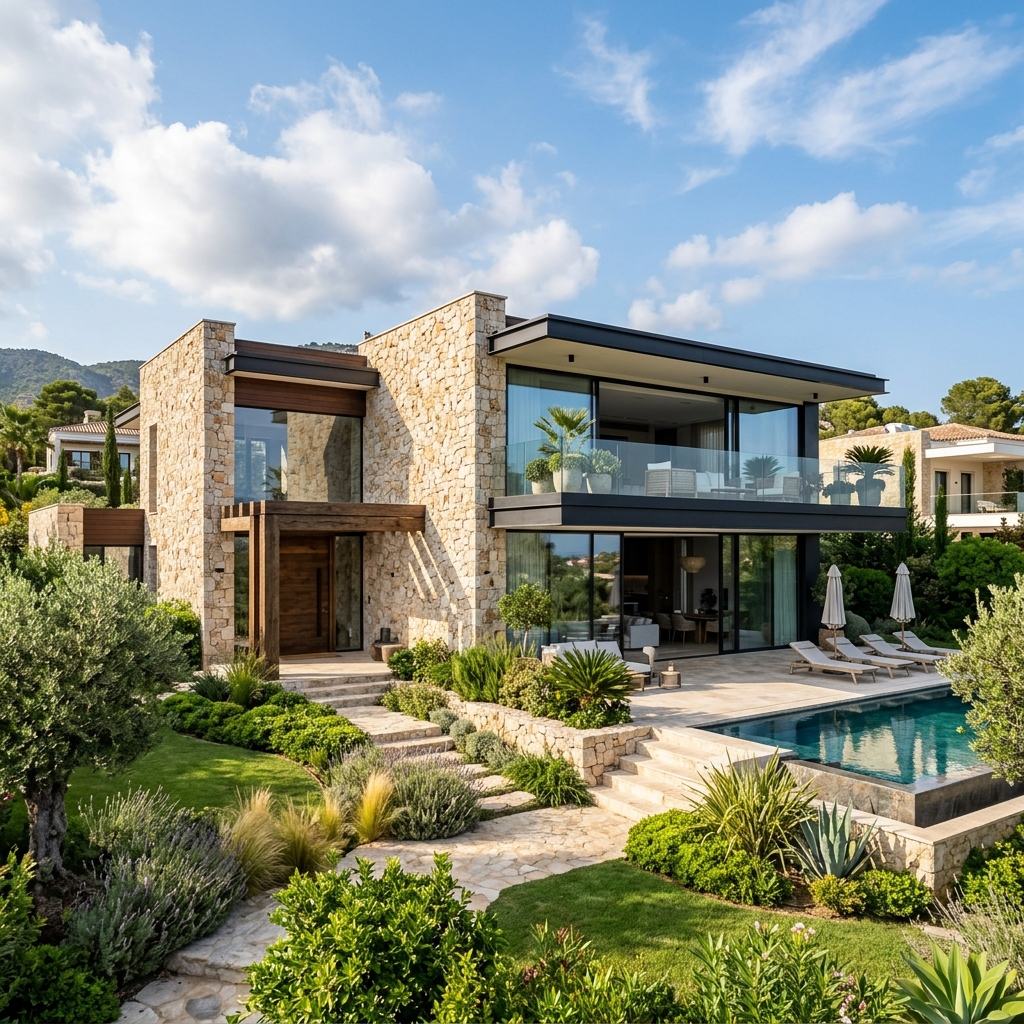 İstanbul Villa Dış Cephe Taş Kaplama